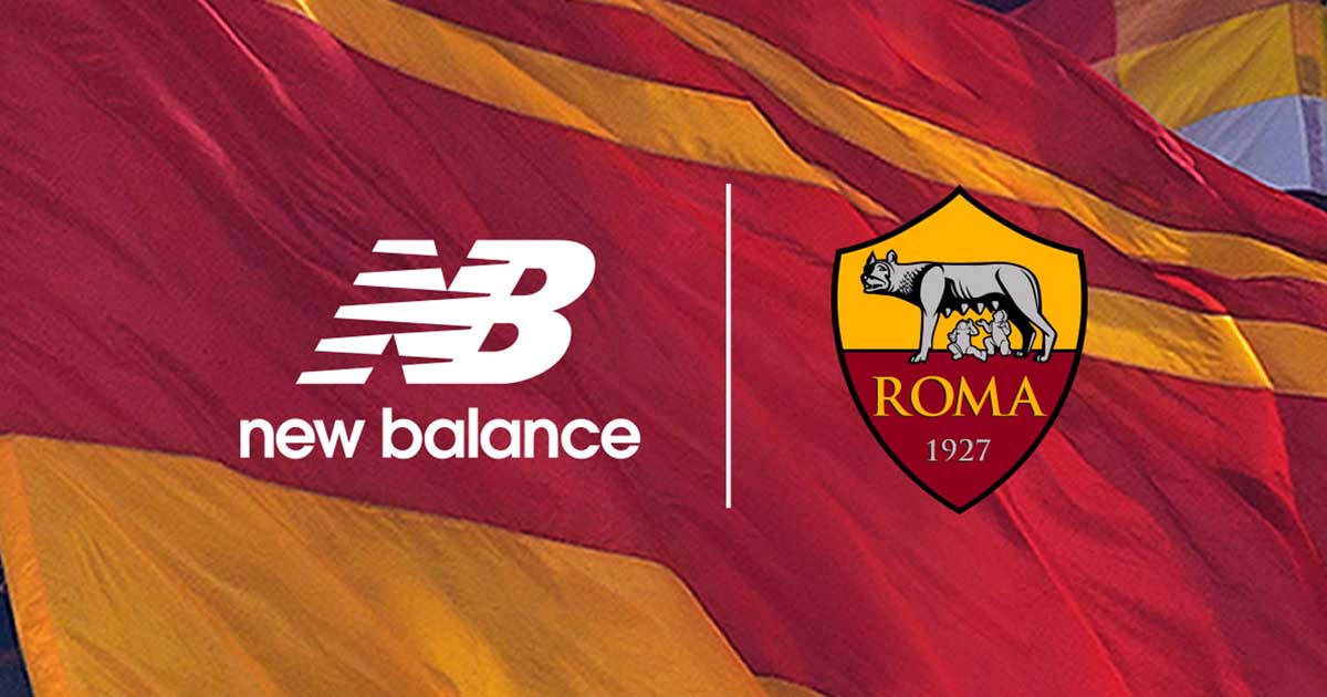 AS Roma Announce Partnership With New Balance - SoccerBible