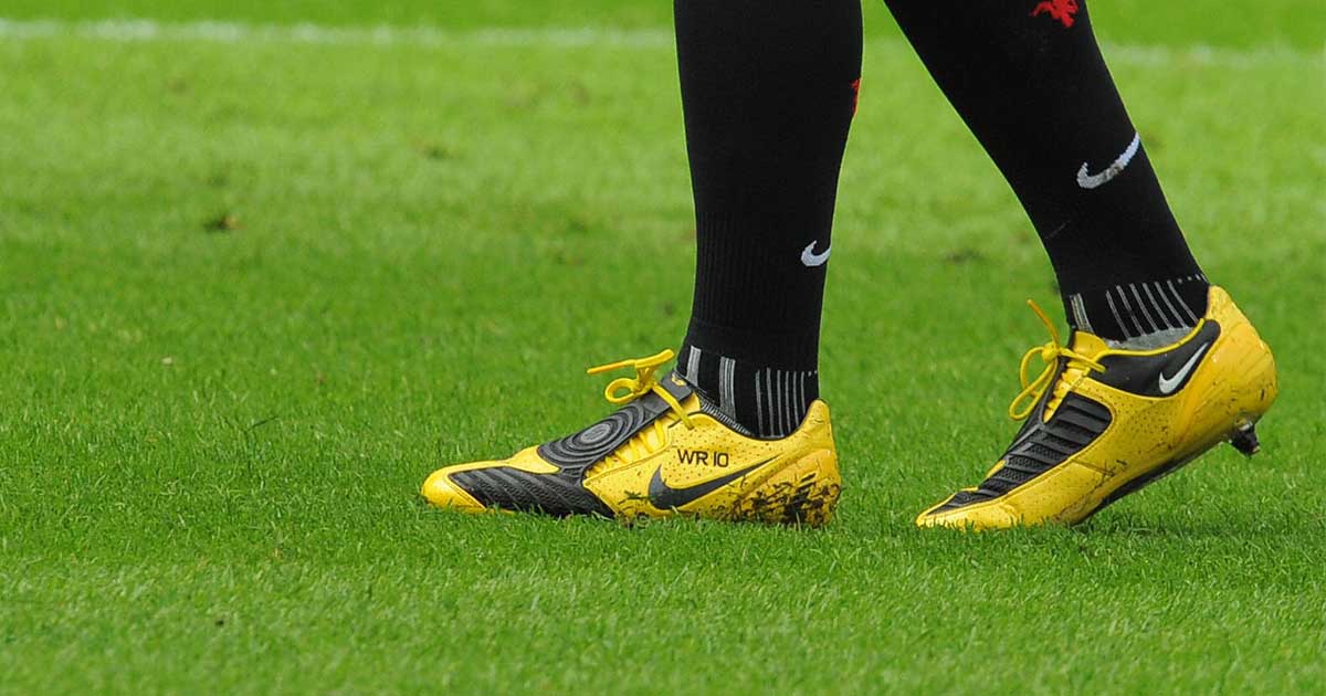 Wayne Rooney's Football Boot Timeline - SoccerBible